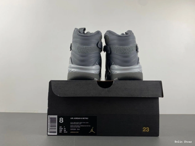 Bmlin Shoes Cool Retro 305381-014 Grey Jordan 8 0627